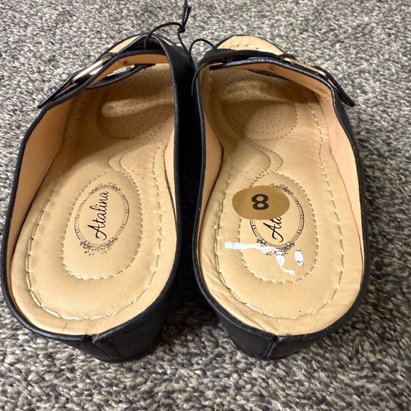 Black Women's Sandals - Picture 2 of 5